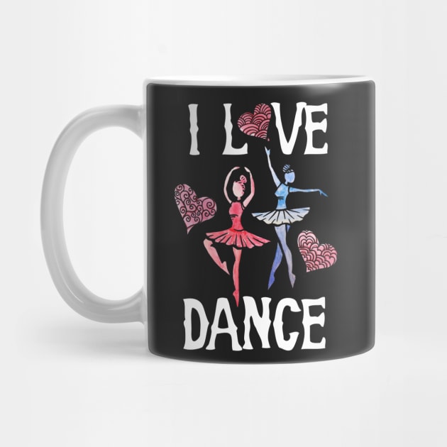 I love Dance Ballet by bubbsnugg